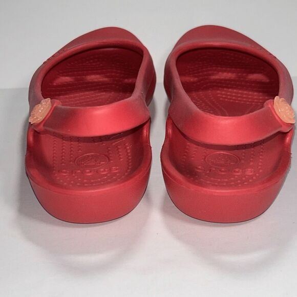 Crocs Jayna Slingback Ballet Flats Womens 6 Pink Raspberry‎ Round Toe Slip On - Picture 4 of 10